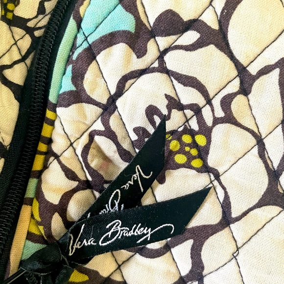 Vera Bradley Backpack Island Bloom Pattern green/blue/white - Picture 5 of 5